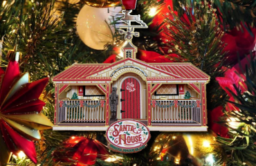 Keep the Christmas Magic All Year with a Bristol Santa House Ornament